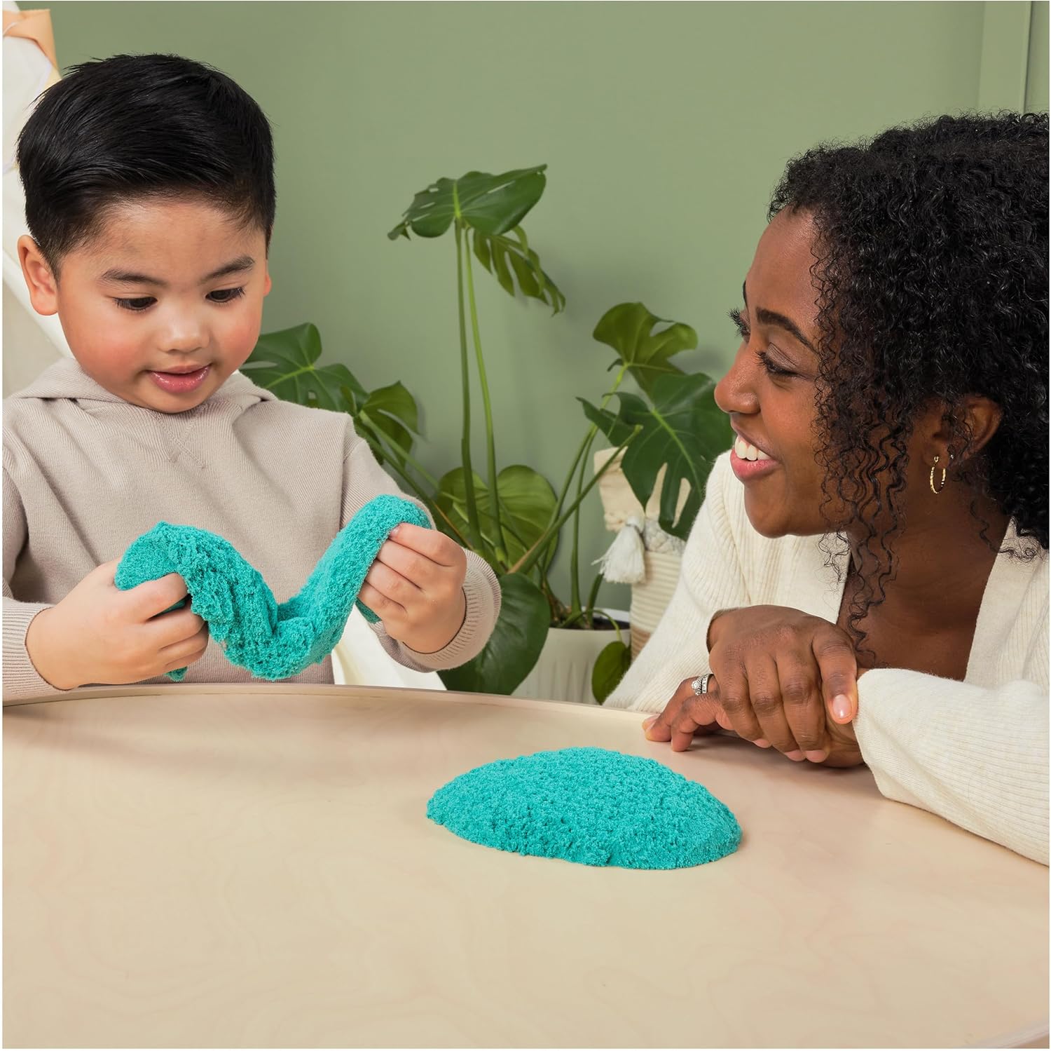 كينتك ساند حقيبة رمل ازرق تشكيل الرمل Kinetic SAND