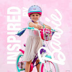 سبارتان دراجة باربي مقاس 14 دراجة 2 عجلة SPARTAN