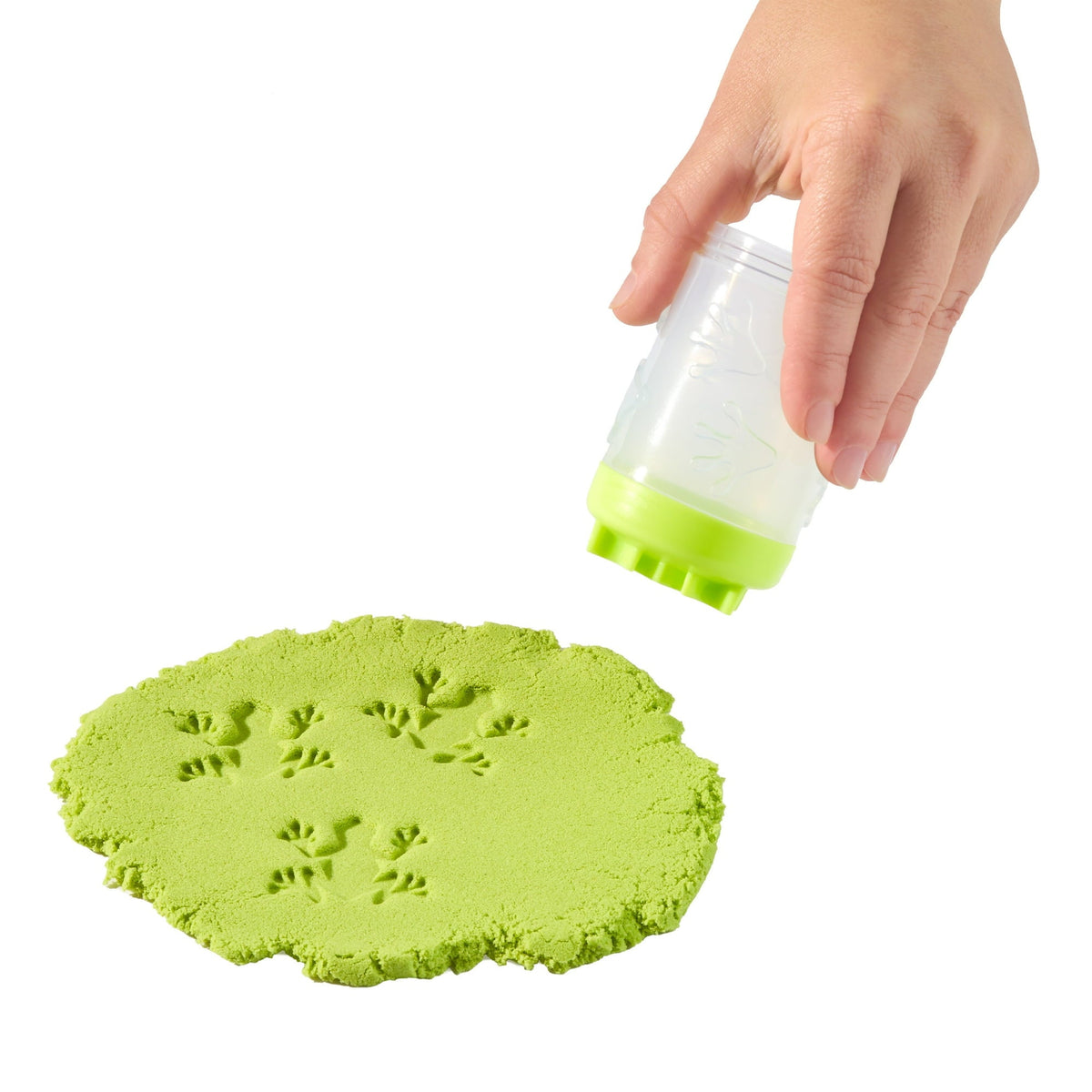 وندر فاكتوري رمل سحري اخضر ليموني تشكيل الرمل Wonder Factory