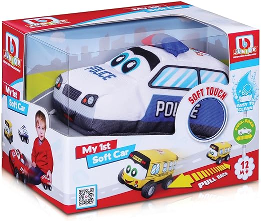 بي بي جونيور سيارة الشرطة القطنيه مركبات الأطفال BB Junior