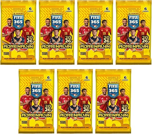 علبة بطاقات تداول ادرينالين اكس ال 2026 العاب البطاقات PANINI