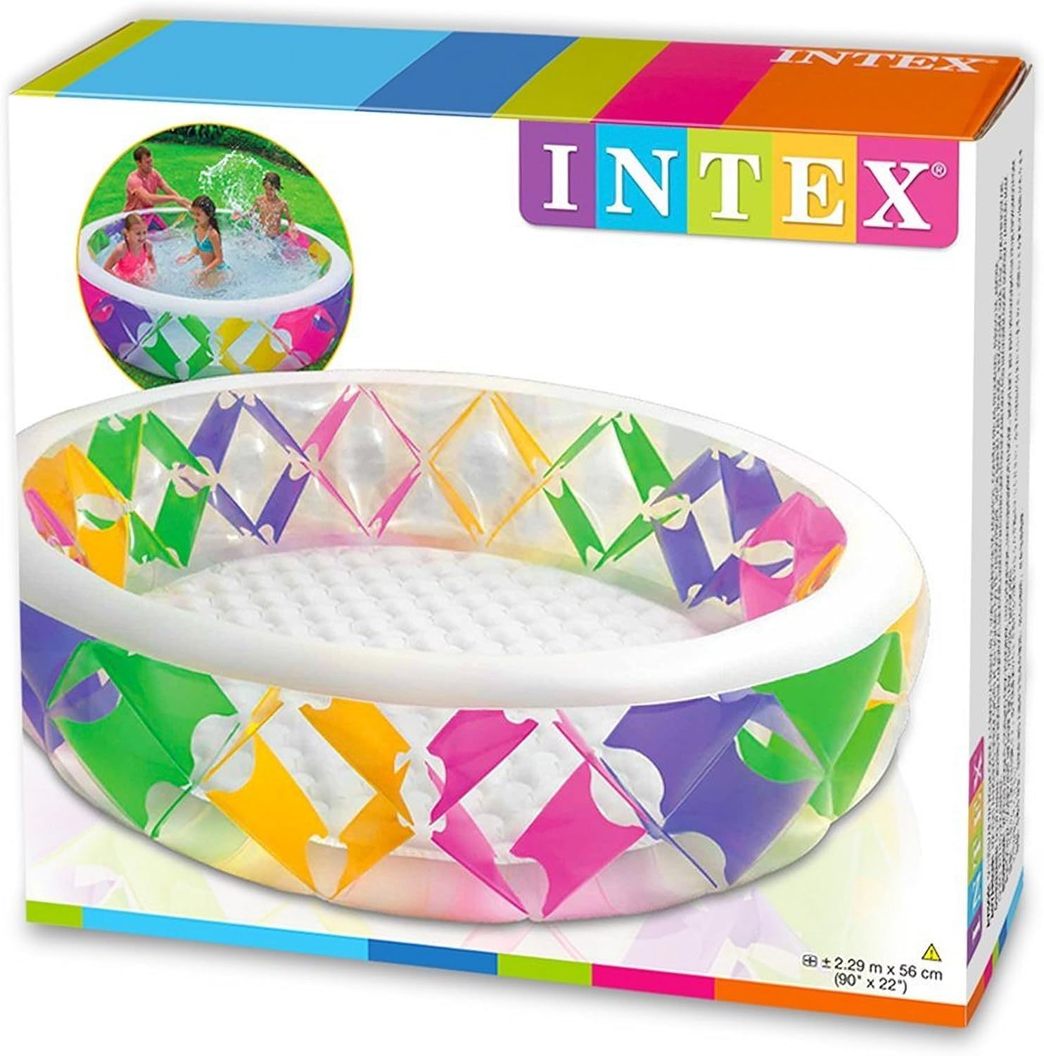 انتكس مسبح بينويل للأطفال المسابح الخارجية Intex