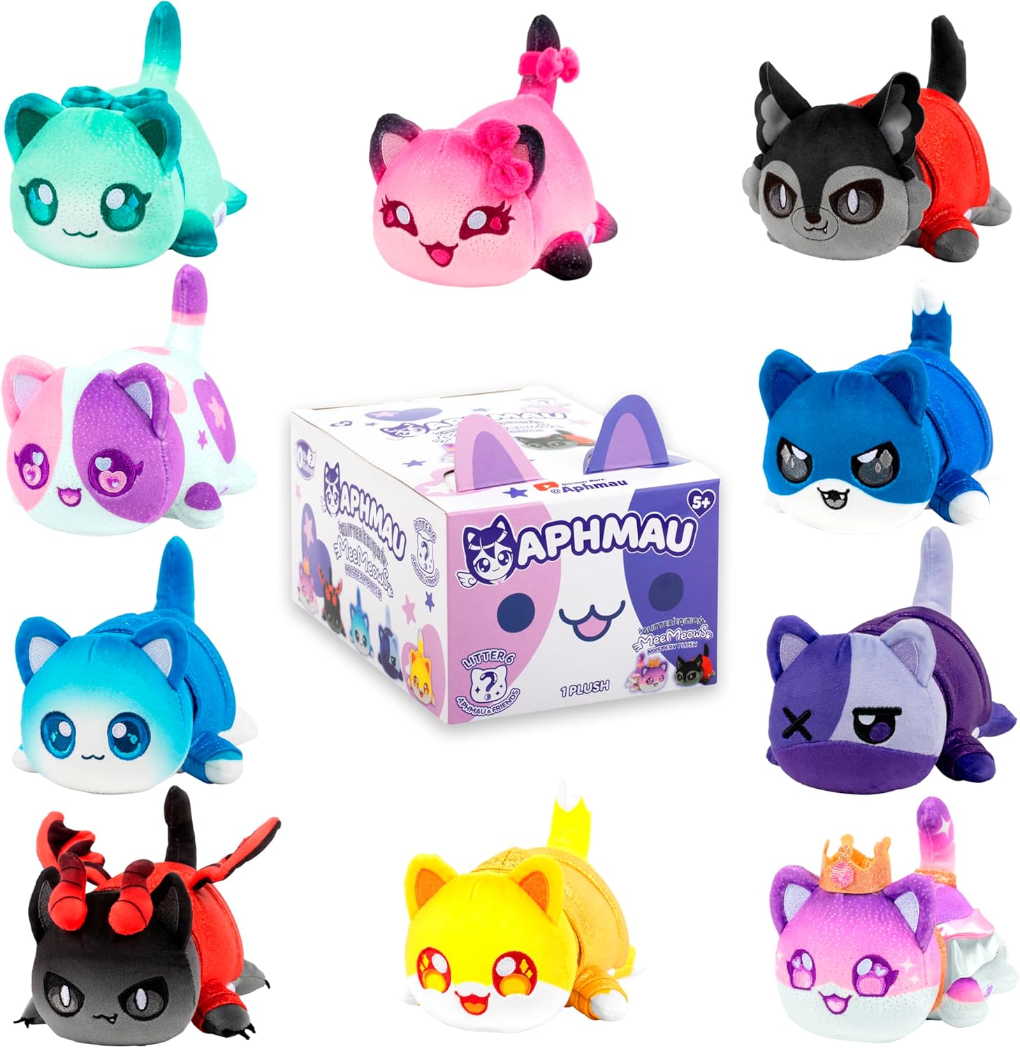 افماو دمية ميستري ميمو الالعاب القطنية Aphmau