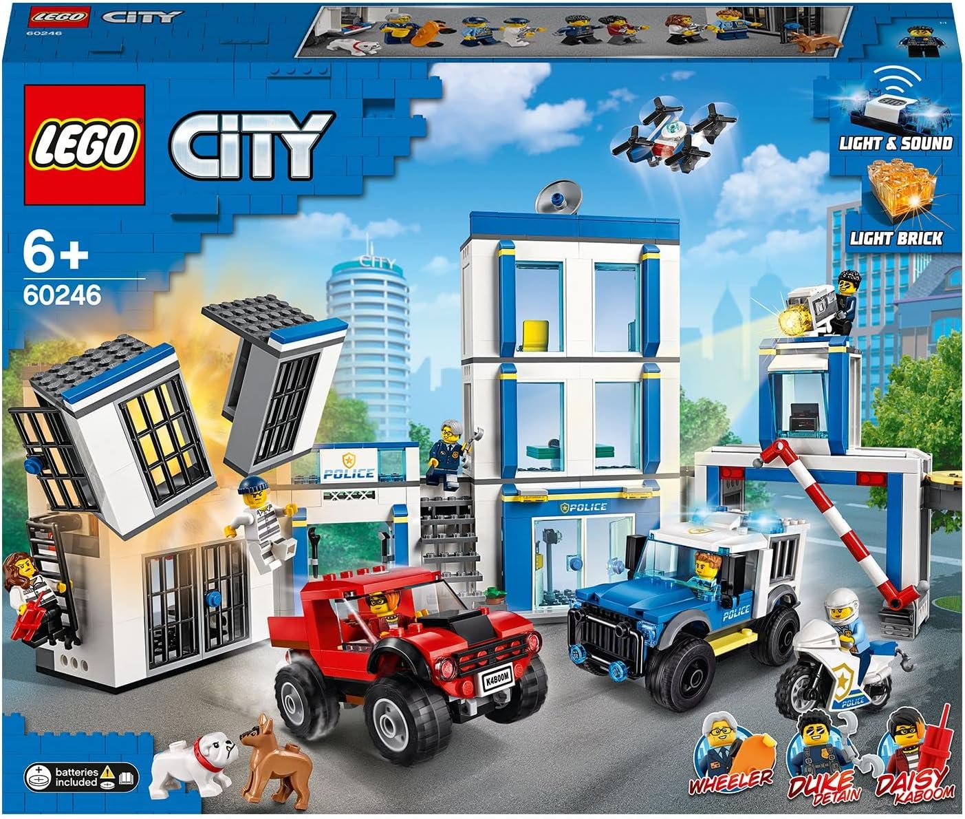 ليجو 60246 سيتي مركز الشرطة مكعبات التركيب LEGO
