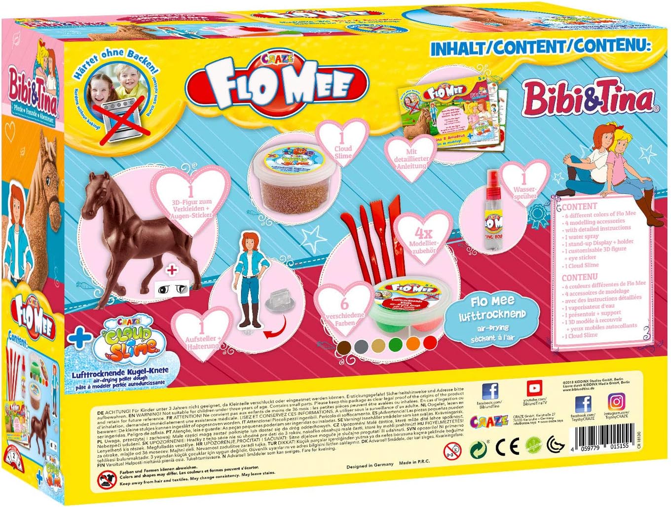 كريز صلصال فلو مي اند كلاود الصلصال والمعجون CRAZE