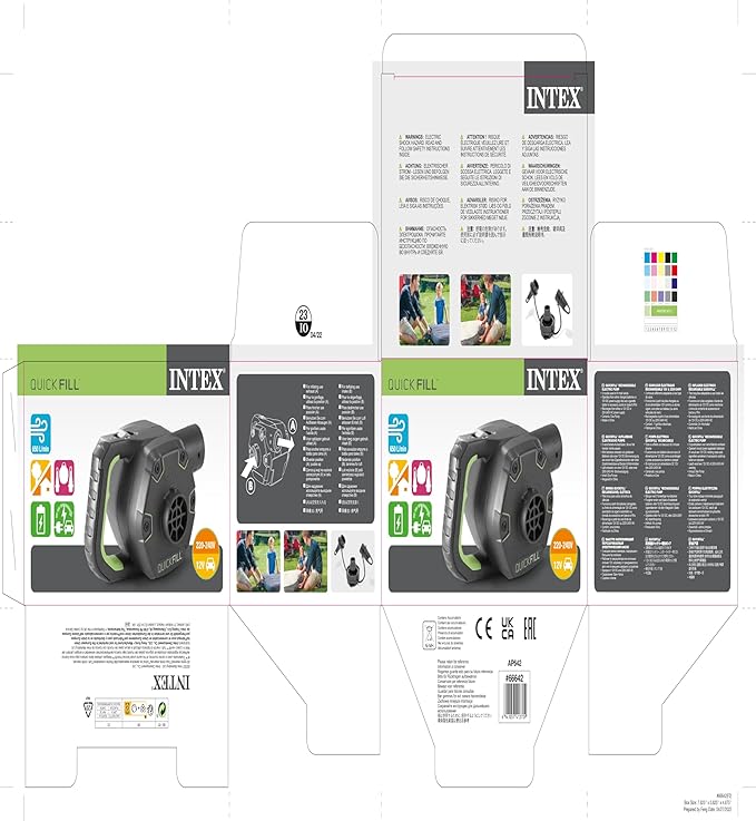 انتكس مضخة هواء كهربائيه اكسسوارات المسابح Intex