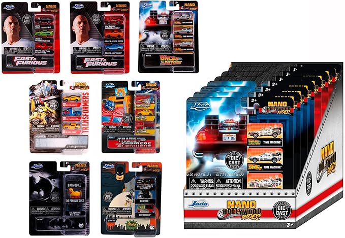جادا مركبات هوليوود رايدز نانو 3 متنوع المركبات المتنوعه Jada