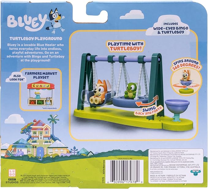 بلوي منطقة لعب البنغو شخصيات كرتونية Bluey
