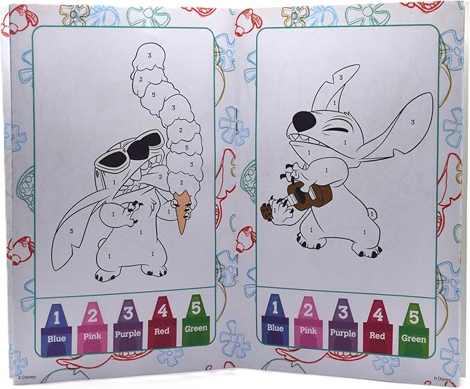 سكوديل كتاب أنشطة للتلوين بالأرقام رسم و تلوين Skoodle