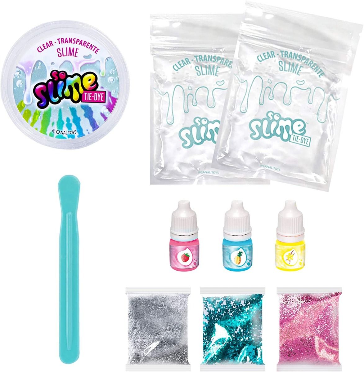 سلايمي دي طقم الصبغ والربط سلايم So Slime