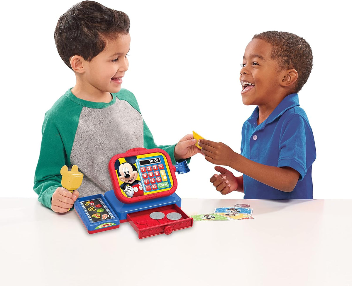 ماكينة تسجيل النقود ميكي ماوس التسوق والوظائف Disney