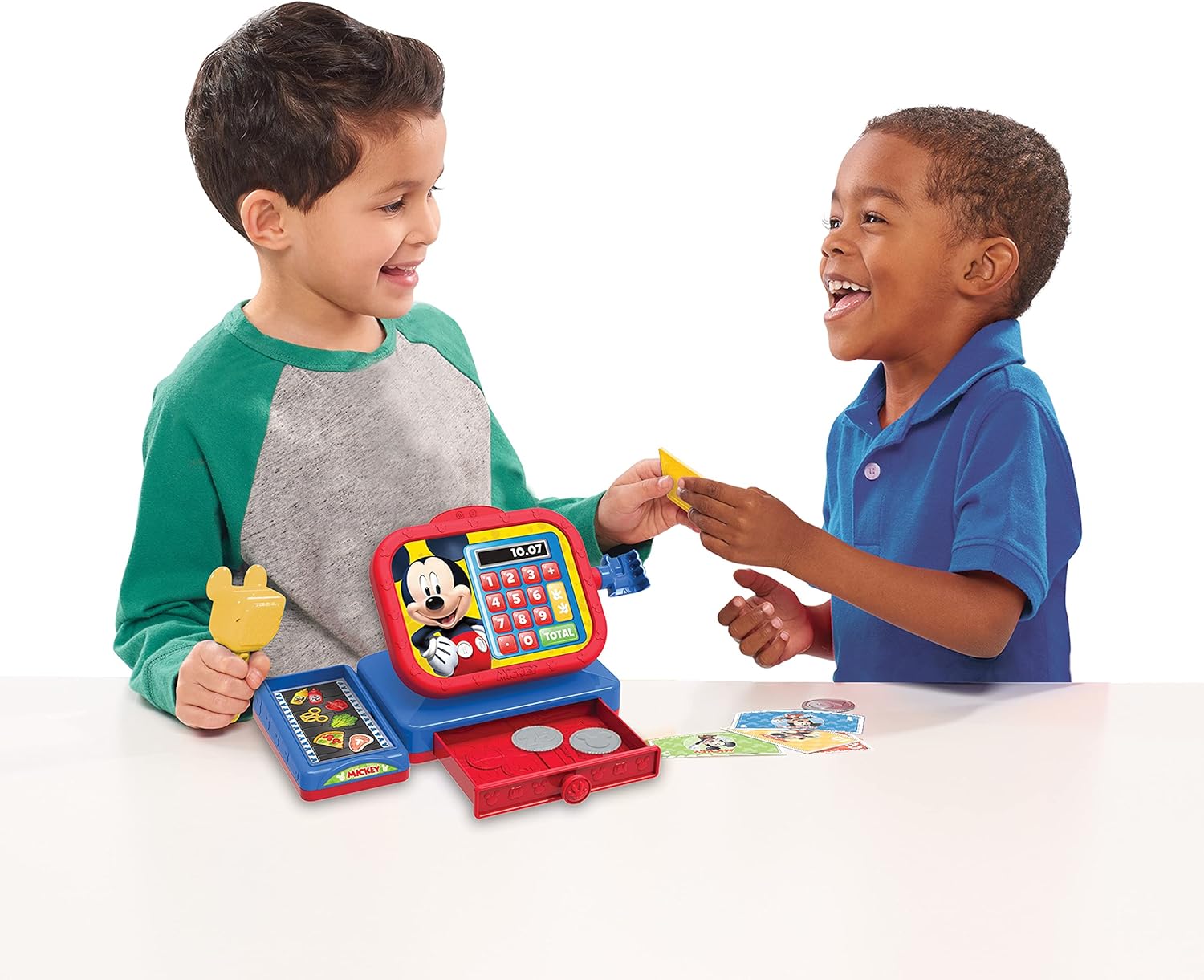 ماكينة تسجيل النقود ميكي ماوس التسوق والوظائف Disney