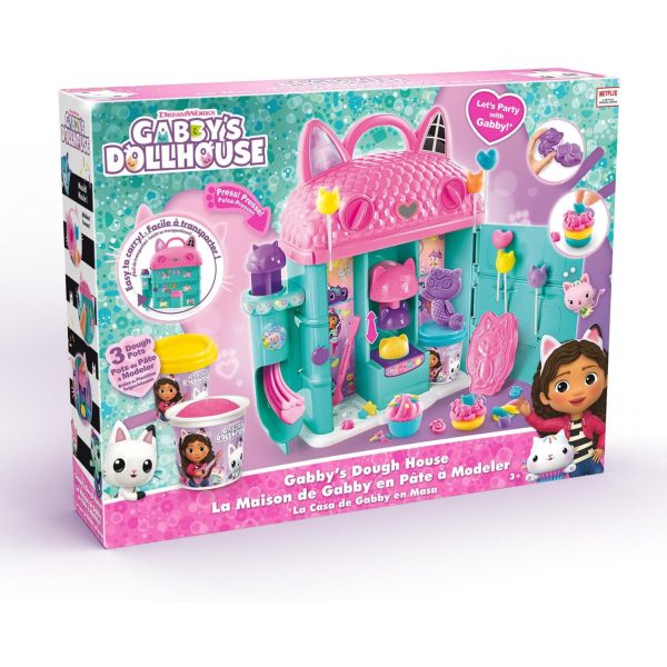 غابي دول هاوس بيت صلصال غابي الصلصال والمعجون Gabby Dollhouse