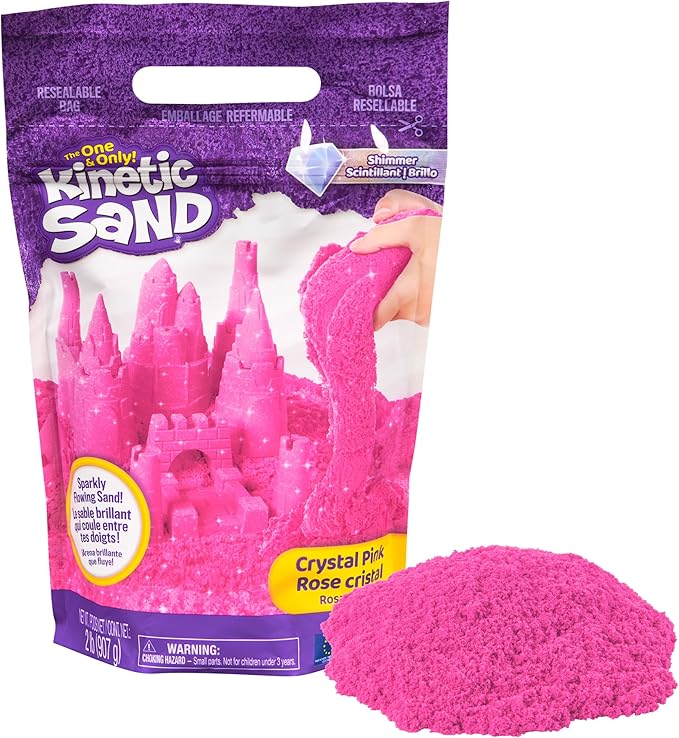 كينتك ساند حقيبة رمل وردي تشكيل الرمل Kinetic SAND