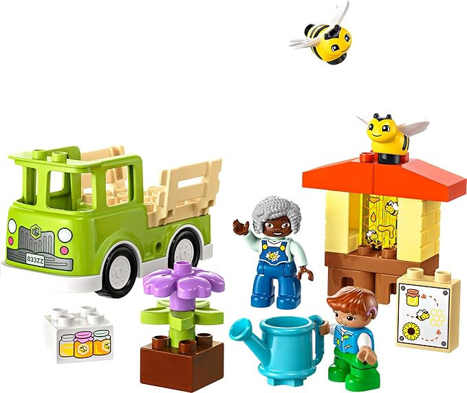 ليجو 10419 دبلو العناية بالنحل وخلايا النحل مكعبات التركيب LEGO