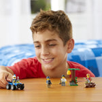 ليجو سيتي مجموعة العاب بناء سيارة شرطة مكعبات التركيب LEGO