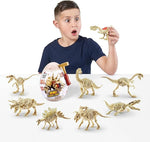 روبو ألايف بيضة مفاجئة ديناصور فوسيل مجسمات الحيوانات Zuru