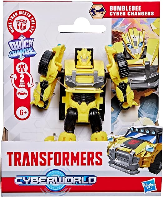 ترانسفورمرز مجسم بامبلبي سايبر وورلد شخصيات كرتونية Transformers