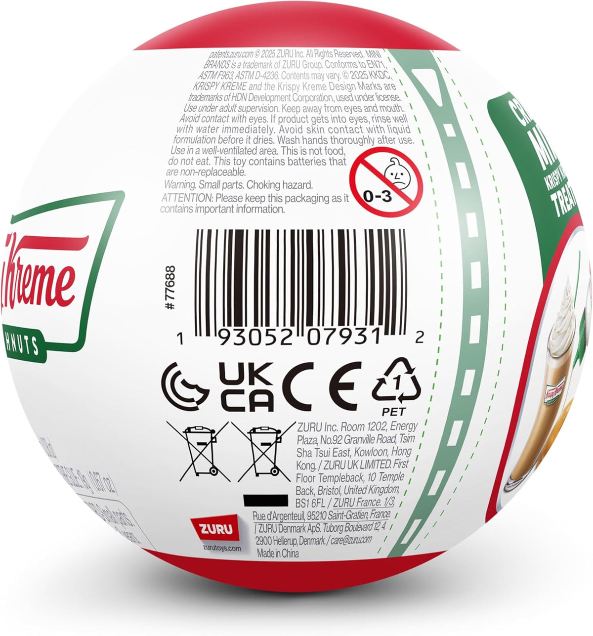 ميني براندز بيض مفاجات كرييسبي كريم كرييت المجسمات Zuru