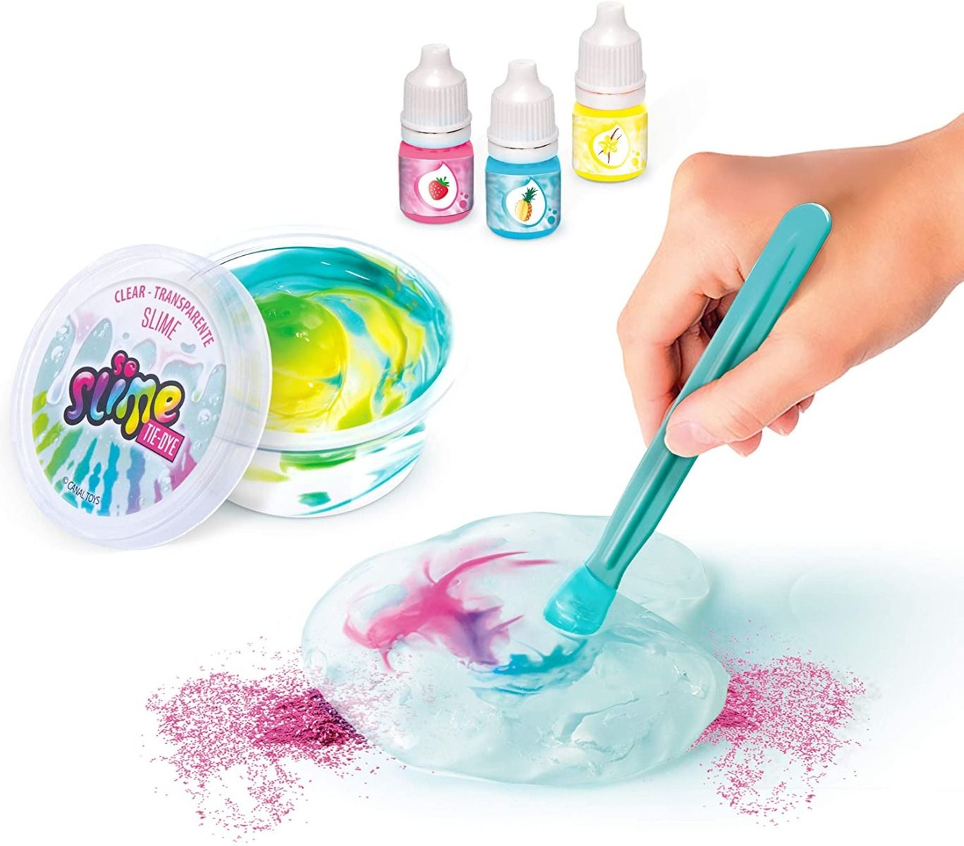 سلايمي دي طقم الصبغ والربط سلايم So Slime