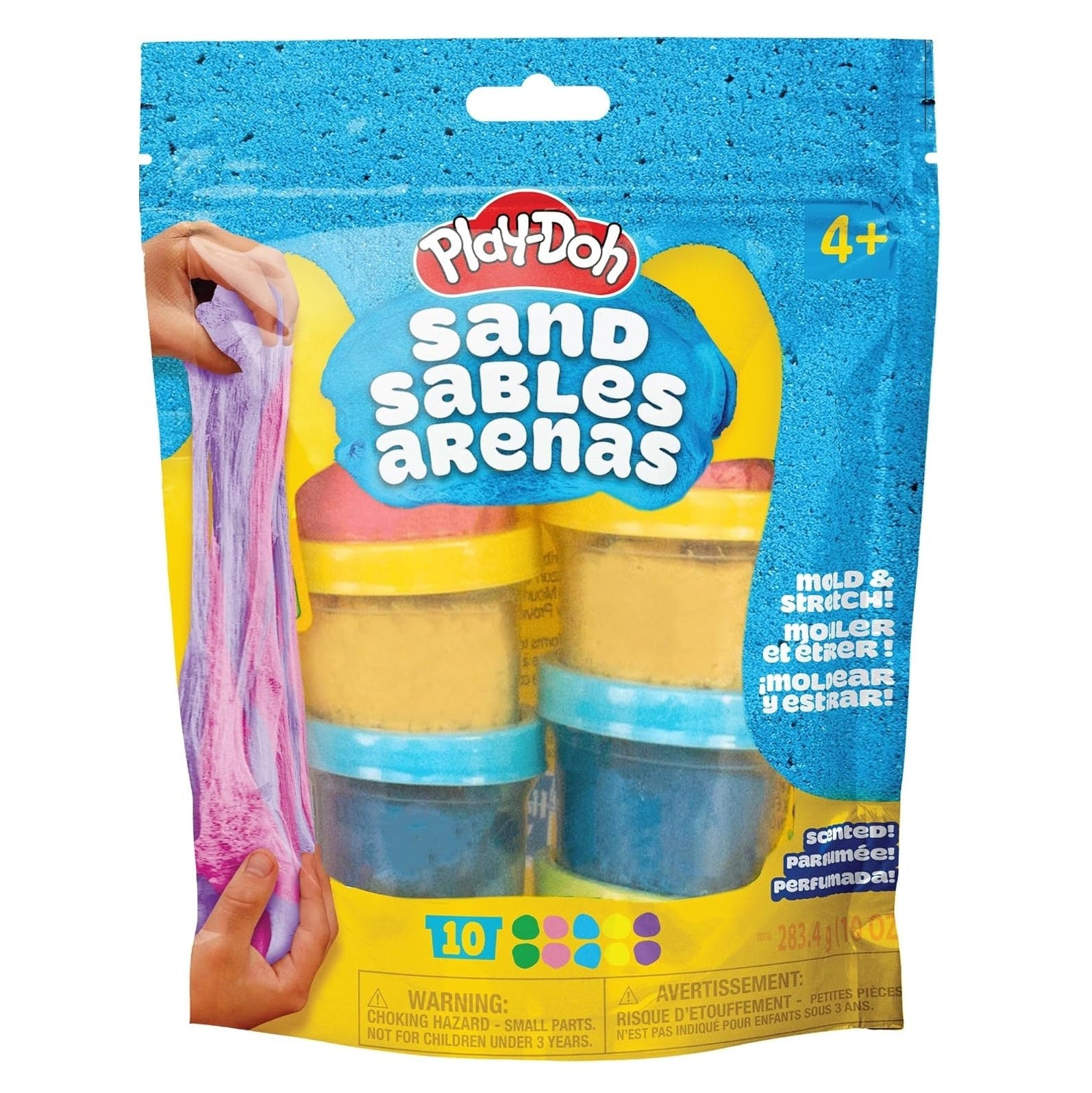 بلاي دوه علب رمل بألوان متنوعة 10 قطع تشكيل الرمل Play-Doh