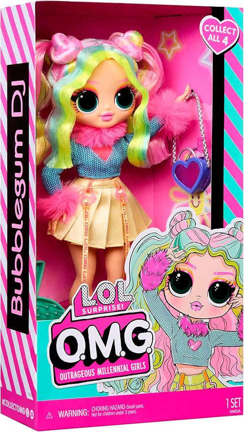 ال او ال سربرايز دمية بابل جام دي جيه دمية مع اكسسوارات LOL Surprise