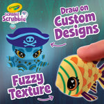 كرايولا صندوق كنز المحيط سكريبل سكرابي جلو Crayola