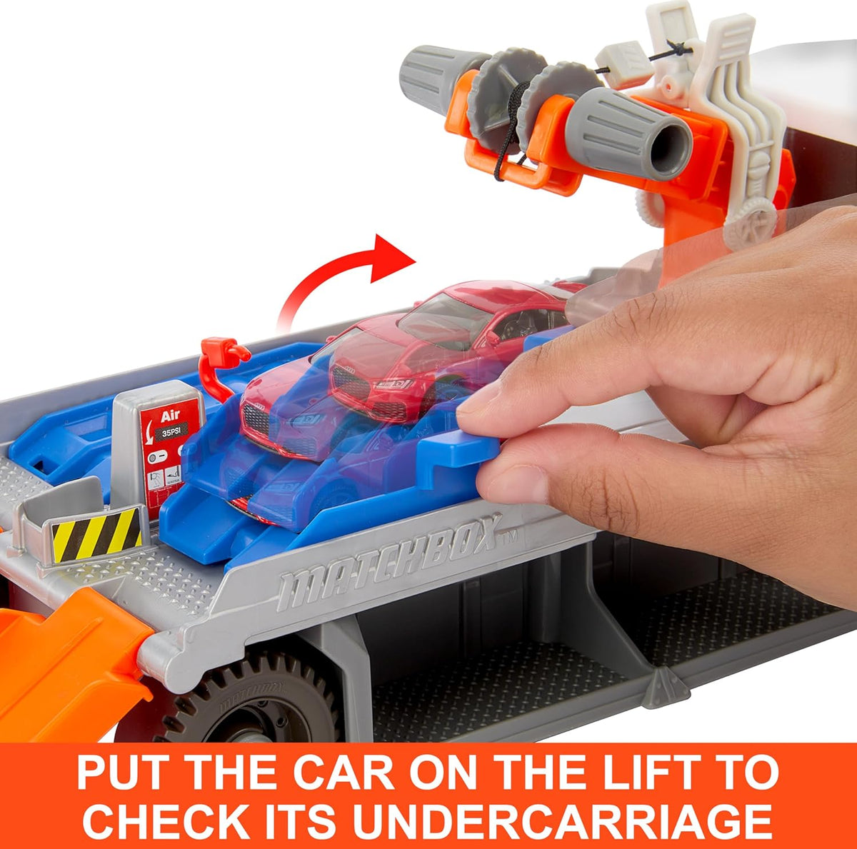 ماتش بوكس شاحنة سحب وإصلاح مركبات الأطفال Matchbox