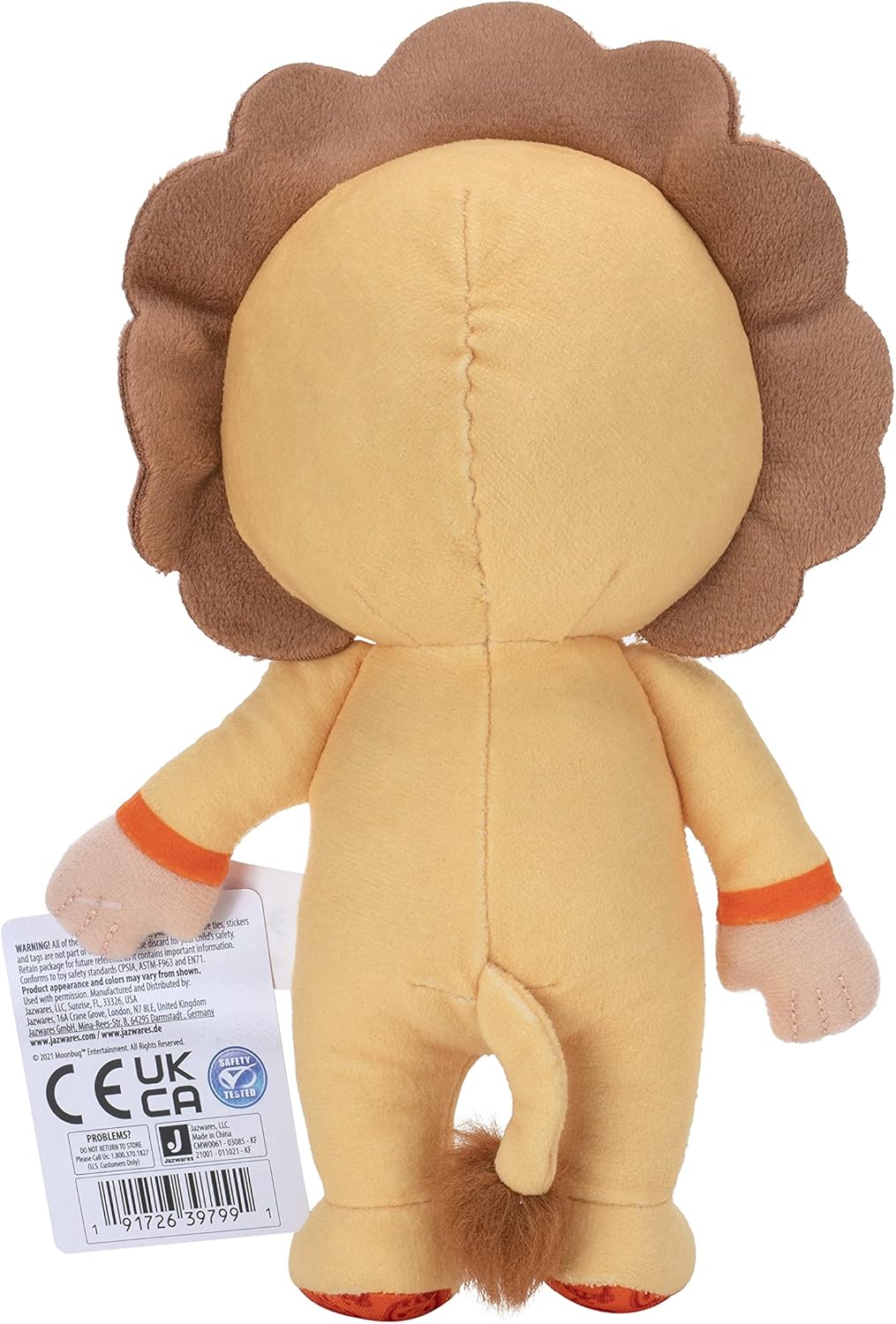 كوكوميلون جيه جيه أسد صغير محشو الالعاب القطنية CoComelon