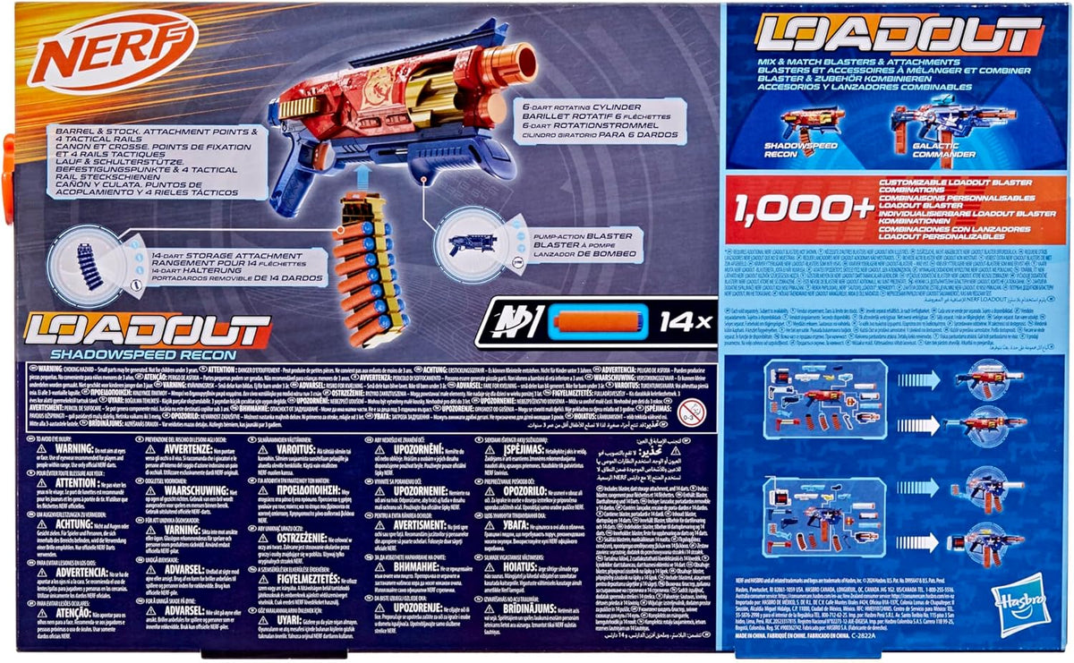 نيرف مسدس ذخيرة شادو سبيد مسدسات مطاطية Nerf