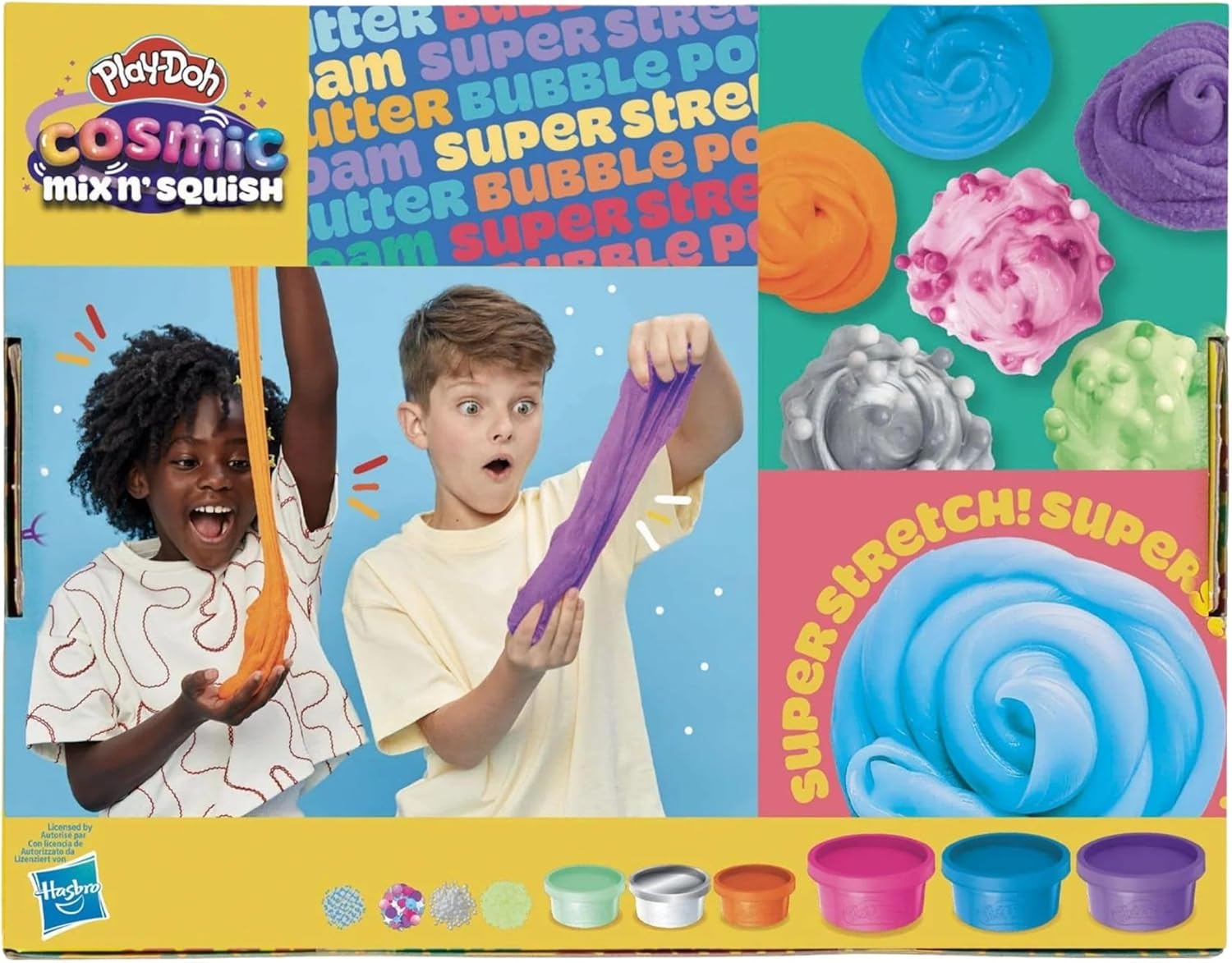بلاي دوه سلايم كوزميك ميكس آند سكويش سلايم Play-Doh