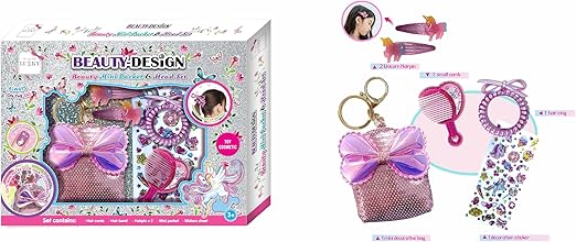 لوكي مجموعة ادوات تجميل صغيرة الخرز والاكسسوارات LUKKY