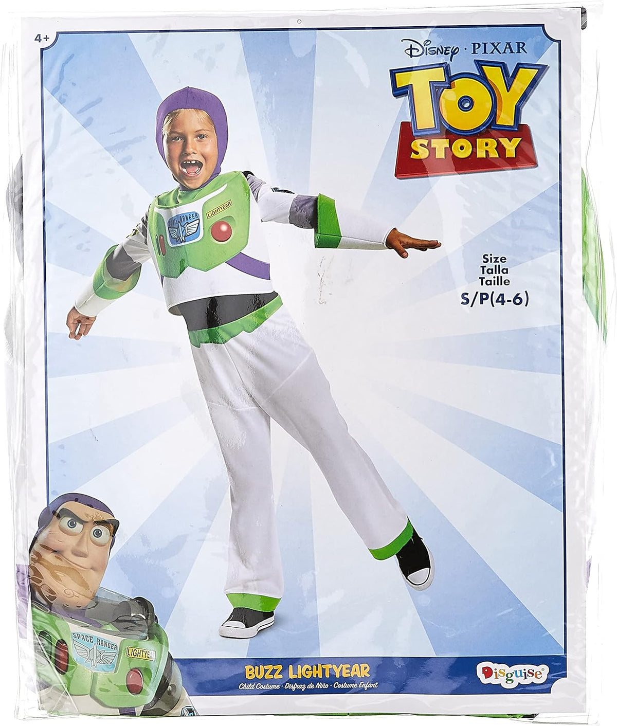 ديزني زي باز يطير 7-8 سنوات الملابس التنكرية Disney