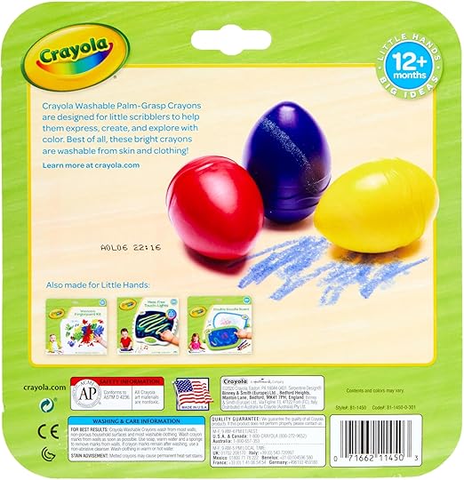 كرايولا اقلام تلوين ماي فيرست 3 قطع رسم و تلوين Crayola