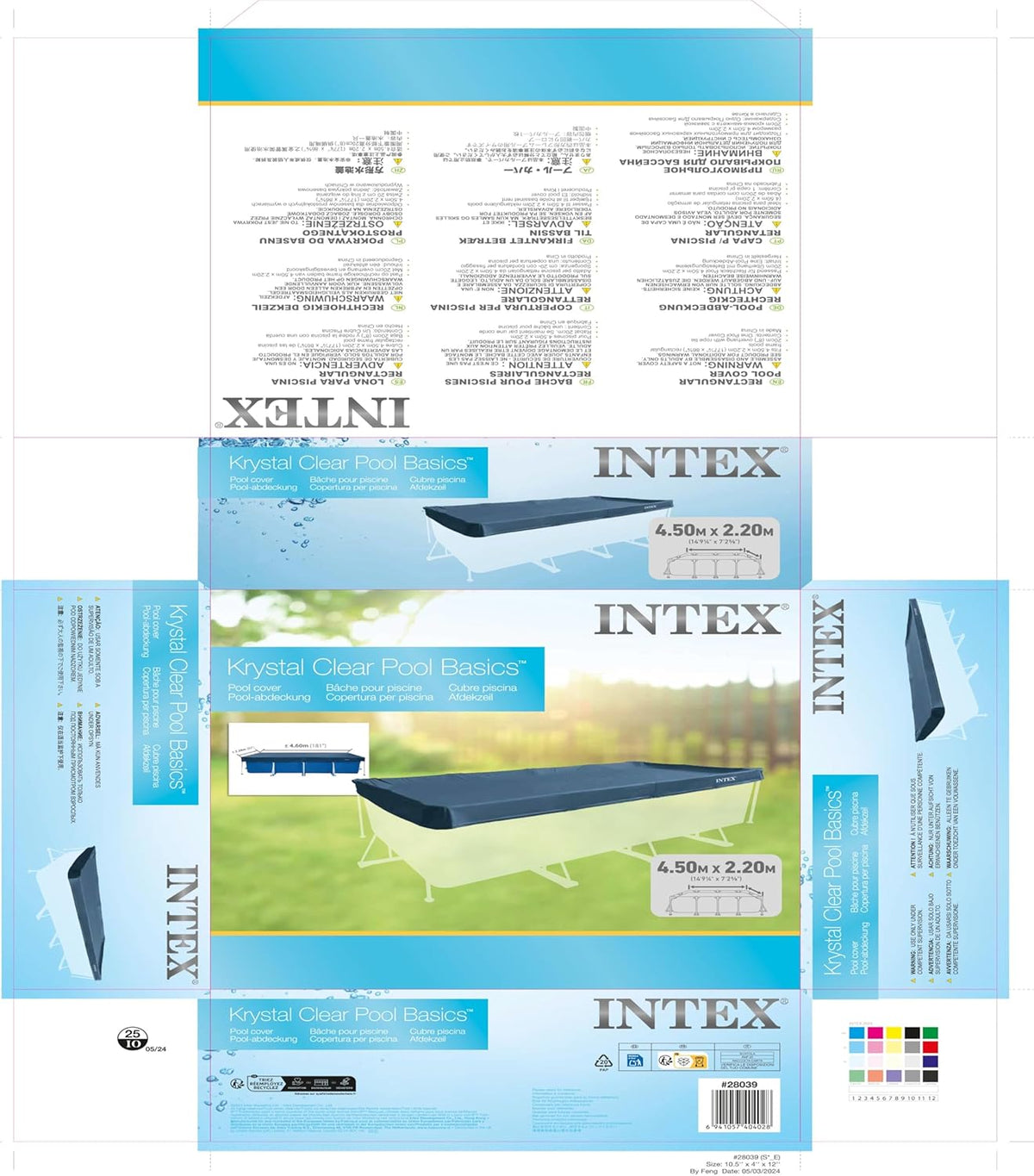 انتكس غطاء مسبح اكسسوارات المسابح Intex