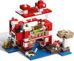 ليجو 21270 ماين كرافت ألعاب بيت الفطر مكعبات التركيب LEGO