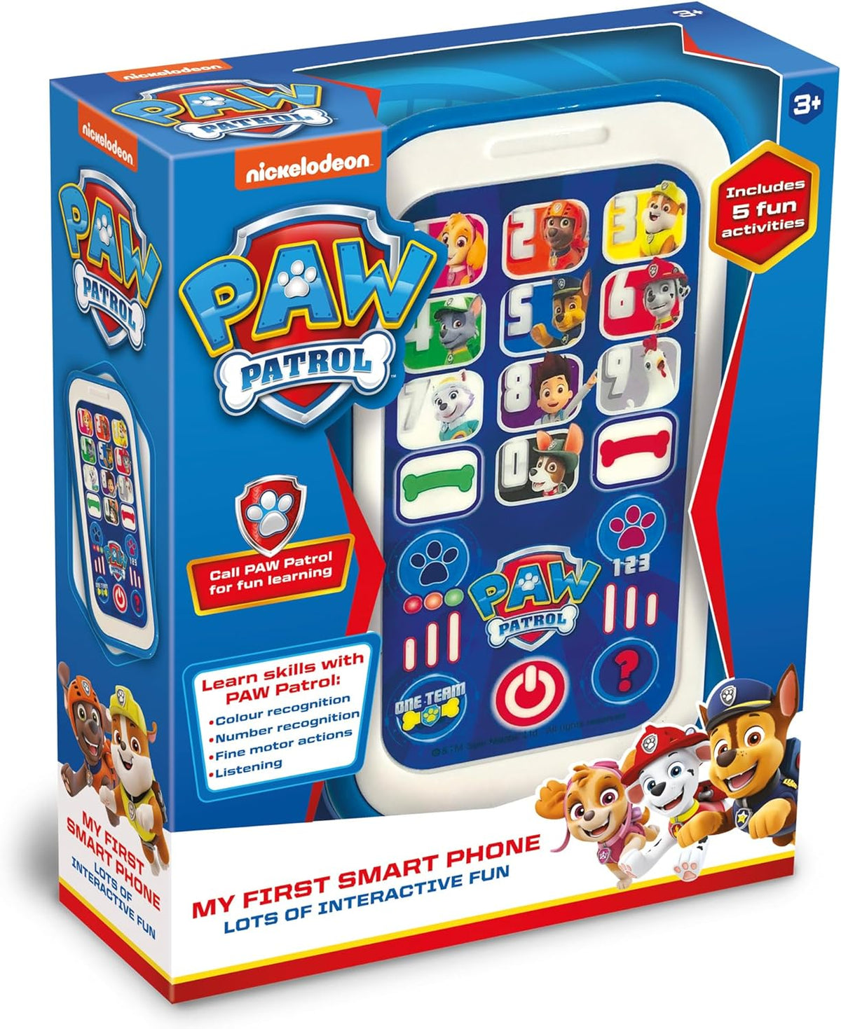 باو باترول جوال ذكي بتصميم شخصيات مواليد تفاعلي Paw Patrol