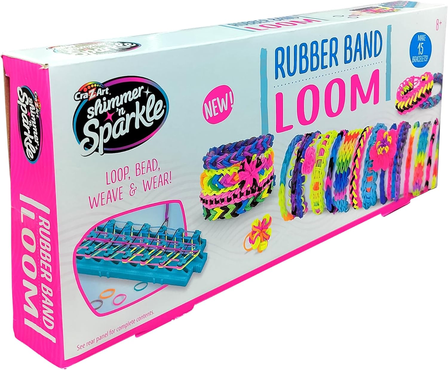 شيمر اند سباركل نول الشريط المطاطي الخرز والاكسسوارات Shimmer N Sparkle