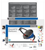 انتكس منفاخ بالقدم طول 30 سم اكسسوارات المسابح Intex