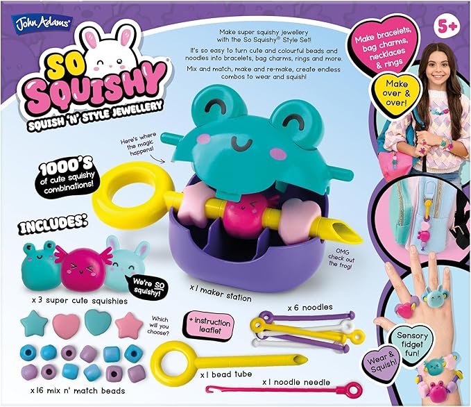 سو سكويشي ستايل ستوديو الضفدع الخرز والاكسسوارات So Squishy