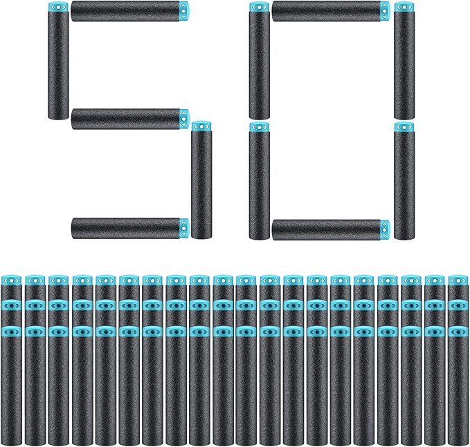 اكس شوت عبوة سهام اليت 50 قطعة مسدسات مطاطية Zuru