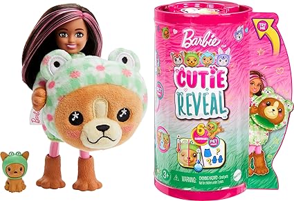 باربي دمية تشيلسي الصغيرة وملحقاتها كيوتي ريفيل دمية مع اكسسوارات Barbie