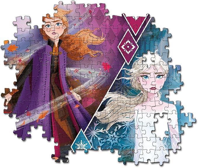 كلمنتوني بزل فروزن لامعة 104 قطعة العاب البزل Clementoni