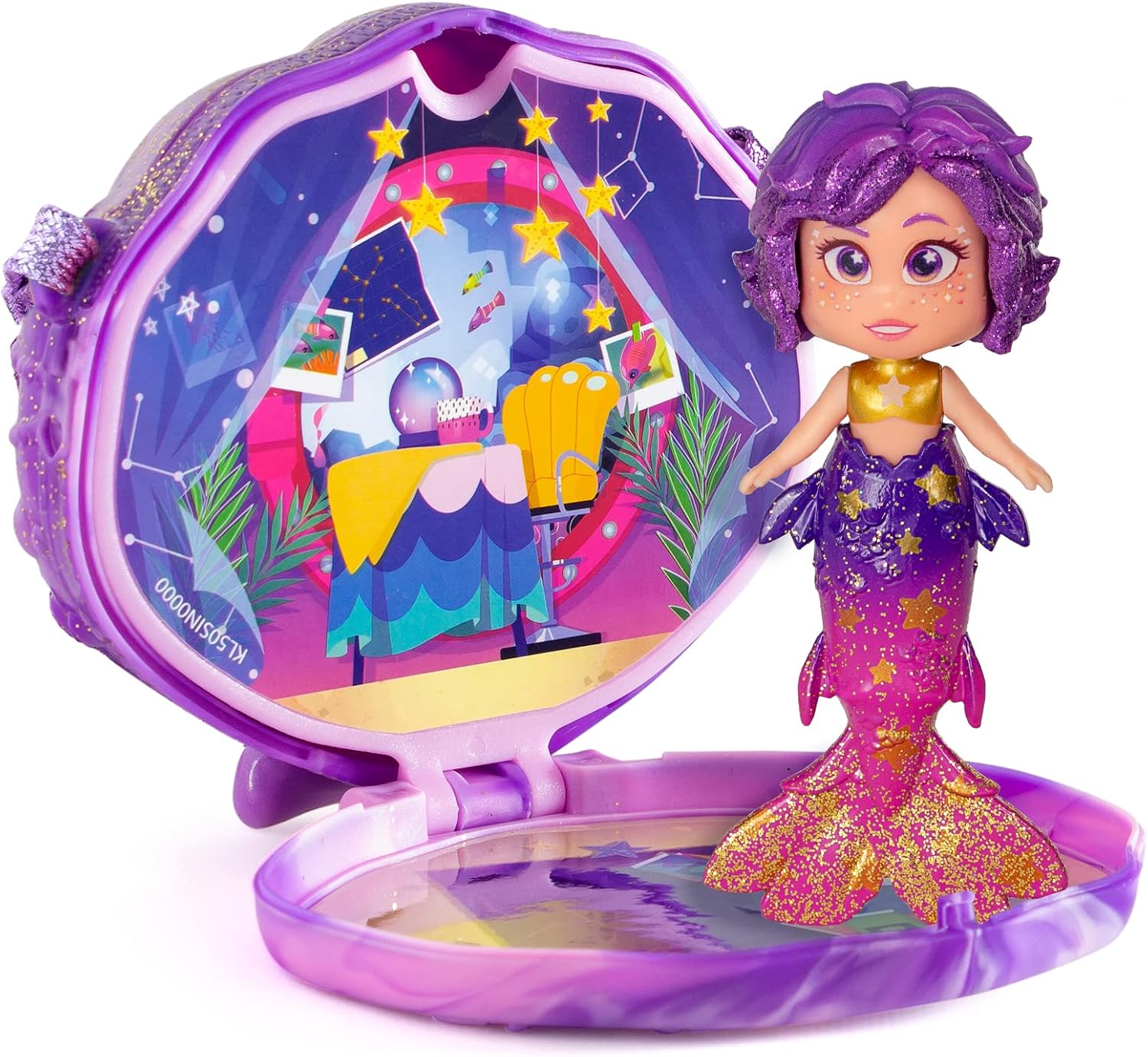 كوكيلووس نجمة حورية البحر دمية مع اكسسوارات KookyLoos