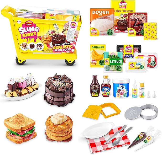 سلايم مارت عربة تسوق البيتزا سلايم Zuru