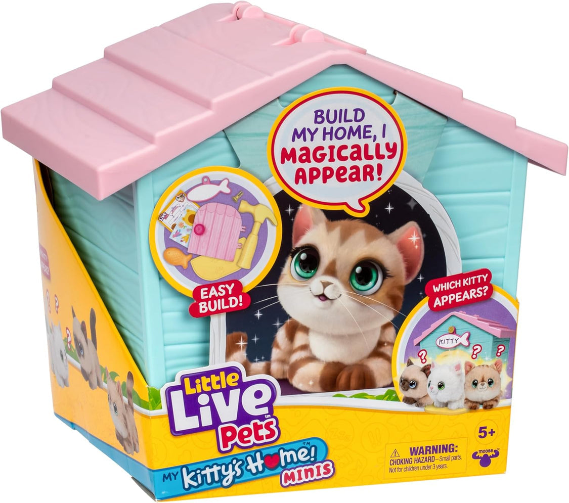 ليتل لايف بيتس لعبة قطة 1 من 3 مجسمات الحيوانات Little Live Pets
