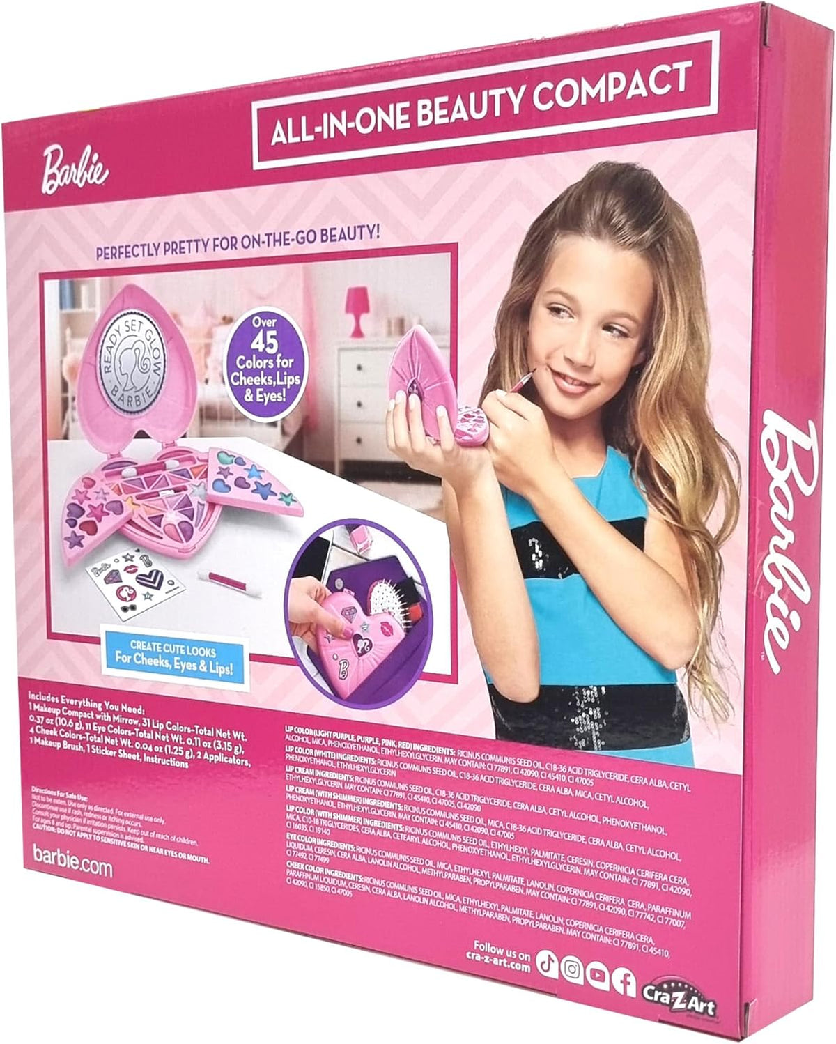 باربي شنطة مكياج باربي المكياج والتجميل Barbie