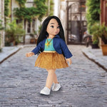 ديزني ايلي زي الاميرة ياسمين اكسسوارت الدمى Disney