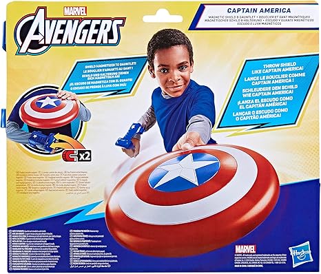 مارفل لعبة افينجرز كابتن امريكا لافتة مغناطيسية وحامل لعب الادوار مجسمات الشخصيات Marvel