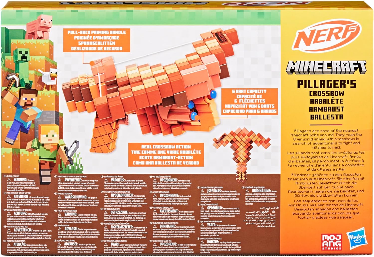 نيرف لعبة قوس ماين كرافت مسدسات مطاطية Nerf